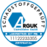 Das Siegel ARGUK- gepr&uuml;ft 