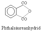 Strukturformel Phthals�ureanhydrid