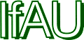 in grünen Lettern: IfAU